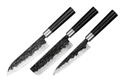 Набор из 3 кухонных ножей Samura BLACKSMITH SBL-0220/K
