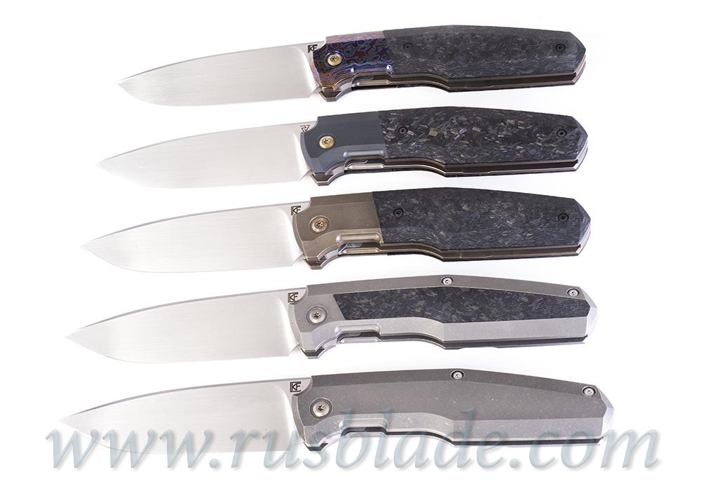 Set 5 pcs CKF/Philippe Jourget collab FIF20 Ti-CF-B-Zi