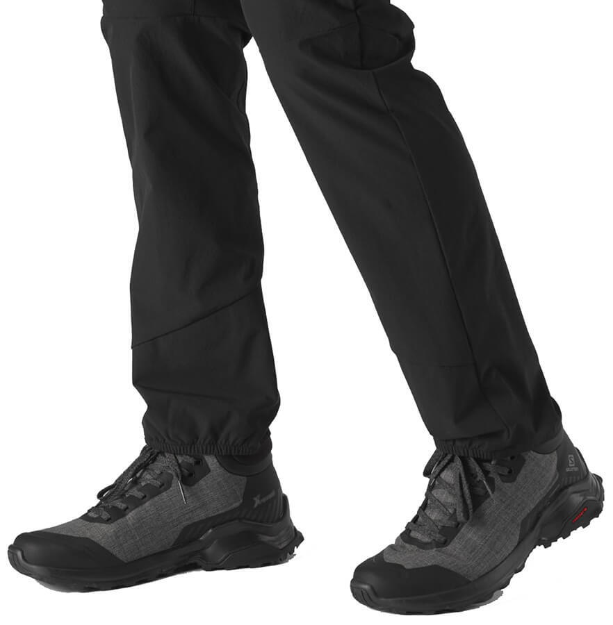 Мужские утепленные ботинки Salomon X Reveal Chukka CSWP черные-серые - 5