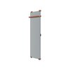 Allen Brau Infinity 305014 Полотенцесушитель электрический с рейлингом и креплением, цвет: медь