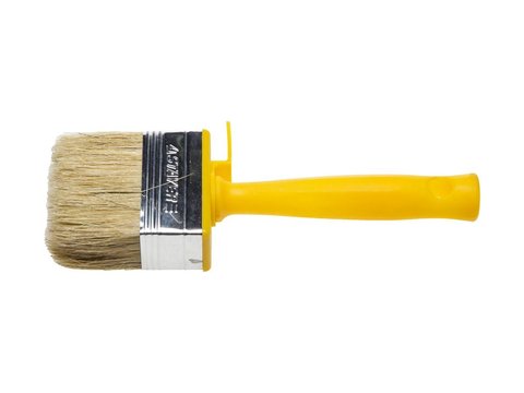 STAYER Universal MINI, 3 х 7 см, светлая натуральная щетина, пластмассовый корпус, все виды ЛКМ, макловица, Professional (0182-07)