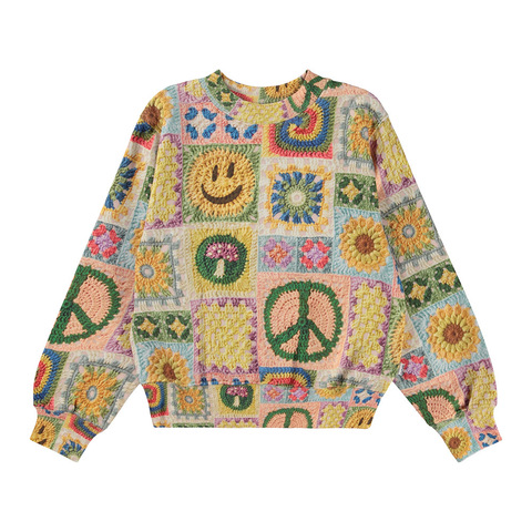 Свитшот MOLO Marge Crochet Vibe