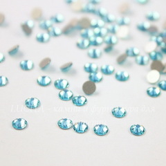 2088 Стразы Сваровски холодной фиксации Light Turquoise ss 12 (3,0-3,2 мм), 10 штук