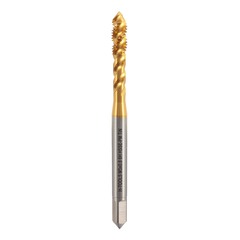 Метчик М 5,0х0,8 (Машинный, винт.) DIN371 HSSEPM-TiN 6h C/2-3P R45 70мм a=4,9 H-Tools 30133THT
