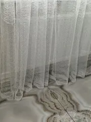 Тюль сетка Паутинка для спальни и гостиной 270x800 см