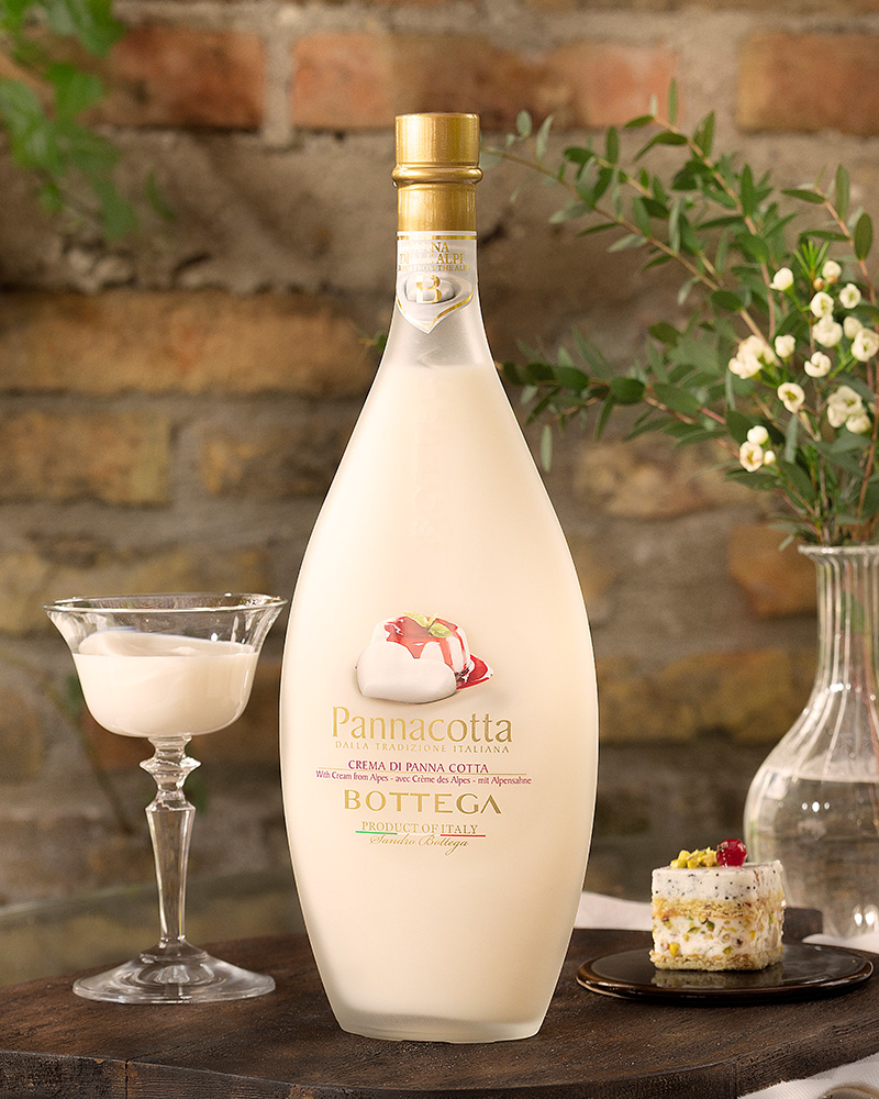 Крем Ликер Bottega Панна Котта 15%, 0,5 л, Италия