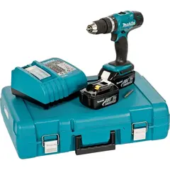 Аккумуляторная ударная дрель-шуруповёрт Makita DHP453RFE