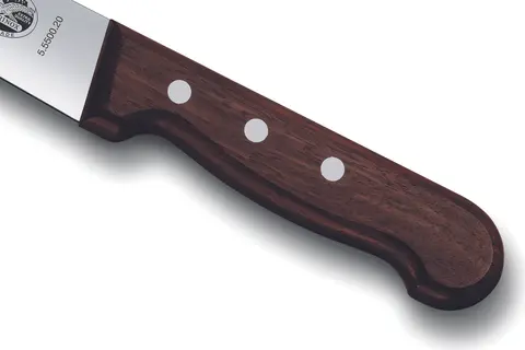 Нож Victorinox Rosewood для для разделки и резки мяса, лезвие 20 см, дерево (5.5500.20)
