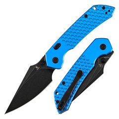 Фото Складной нож Tenable Fenrir, сталь Nitro-V, рукоять алюминий, синий