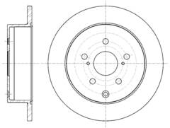 Диск тормозной G-brake  GR-01807