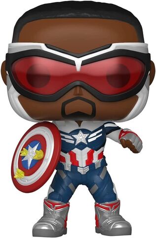 Funko POP! Marvel. The Falcon and Winter Solder: Captain America (Amazon Exc) (818)