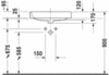 Duravit Happy D.2 2315600000 Раковина