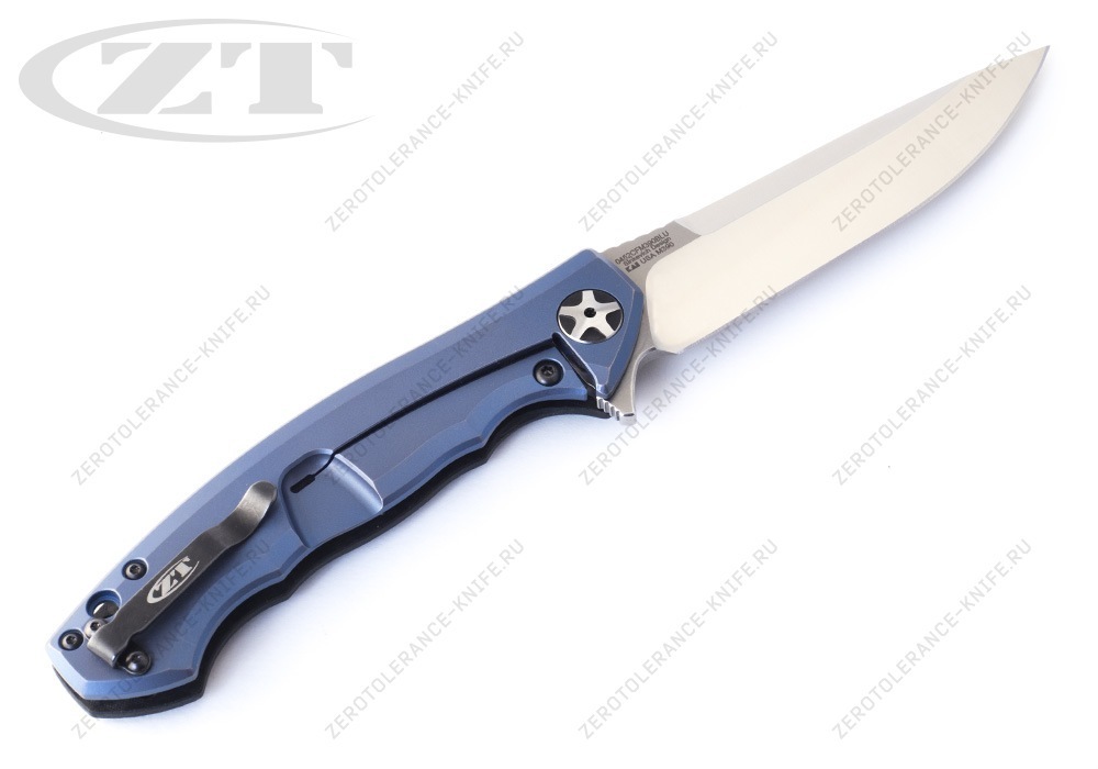 Нож Zero Tolerance 0452CFМ390BLU First 3 Sinkevich - фотография 