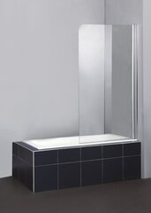 BelBagno Sela SELA-V-1-80/140-P-CR-R Душевая шторка на ванну, цвет: хром фото