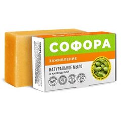 Мыло Заживление с софорой и календулой ТМ Крымский Лекарь