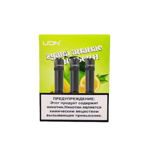 Картридж UDN-X Гуава Ананас Апельсин - Guava Pineapple Orange