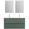 BelBagno UNO-1200-4C-SO-VO База под раковину подвесная с фрезерованными ручками по всей длине фасада с четырьмя выкатн. ящ., Еловый Матовый, 1200x455x608