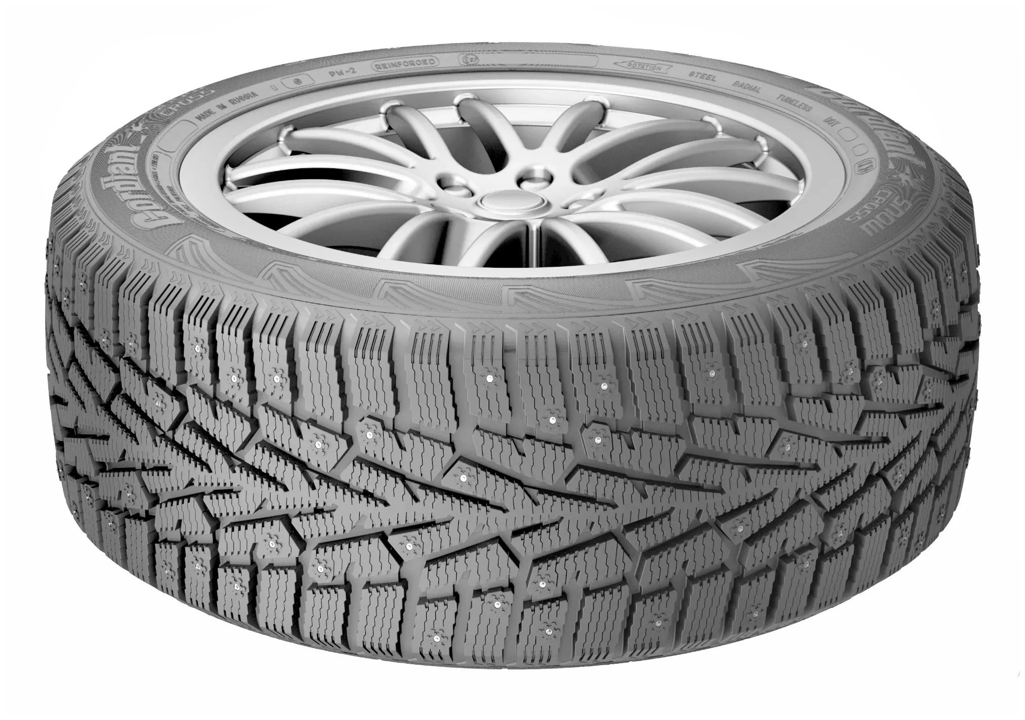 Шина Cordiant Snow Cross PW-2 94T R17 225/45 шипованная