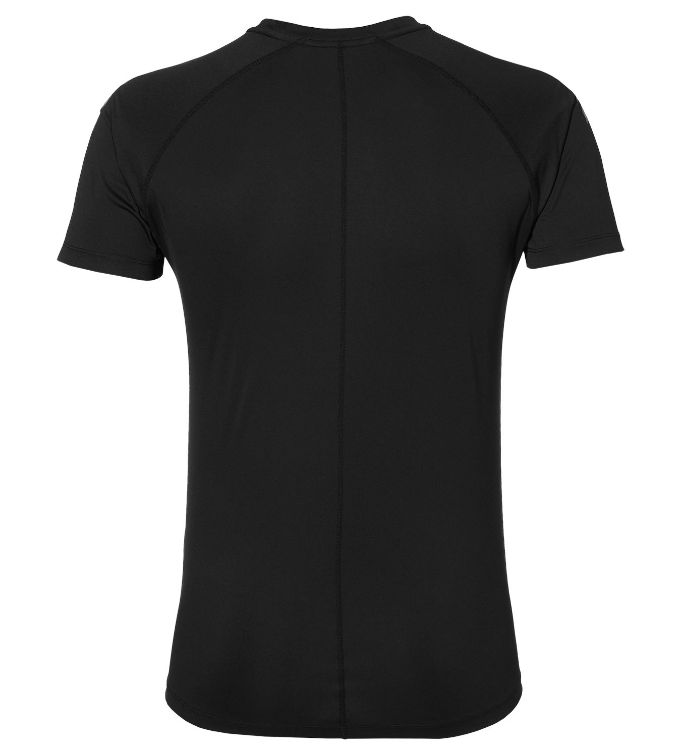 Футболка для бега мужская Asics SS Stripe Top черная - 2