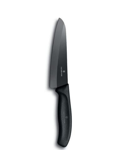 Нож Victorinox керамический, лезвие черное 15 см (7.2033.15G)
