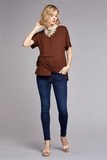 Джинсы для беременных (SKINNY) 11045 синий
