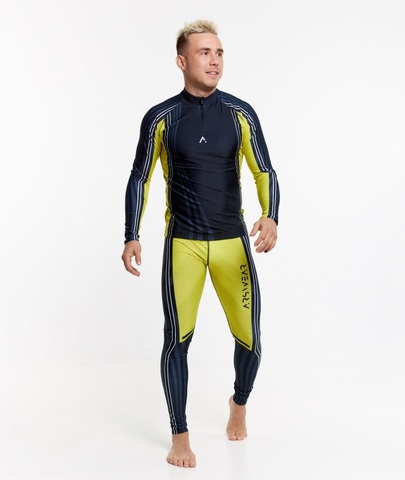 Мужской гоночный комбинезон Arswear Transparent лайм