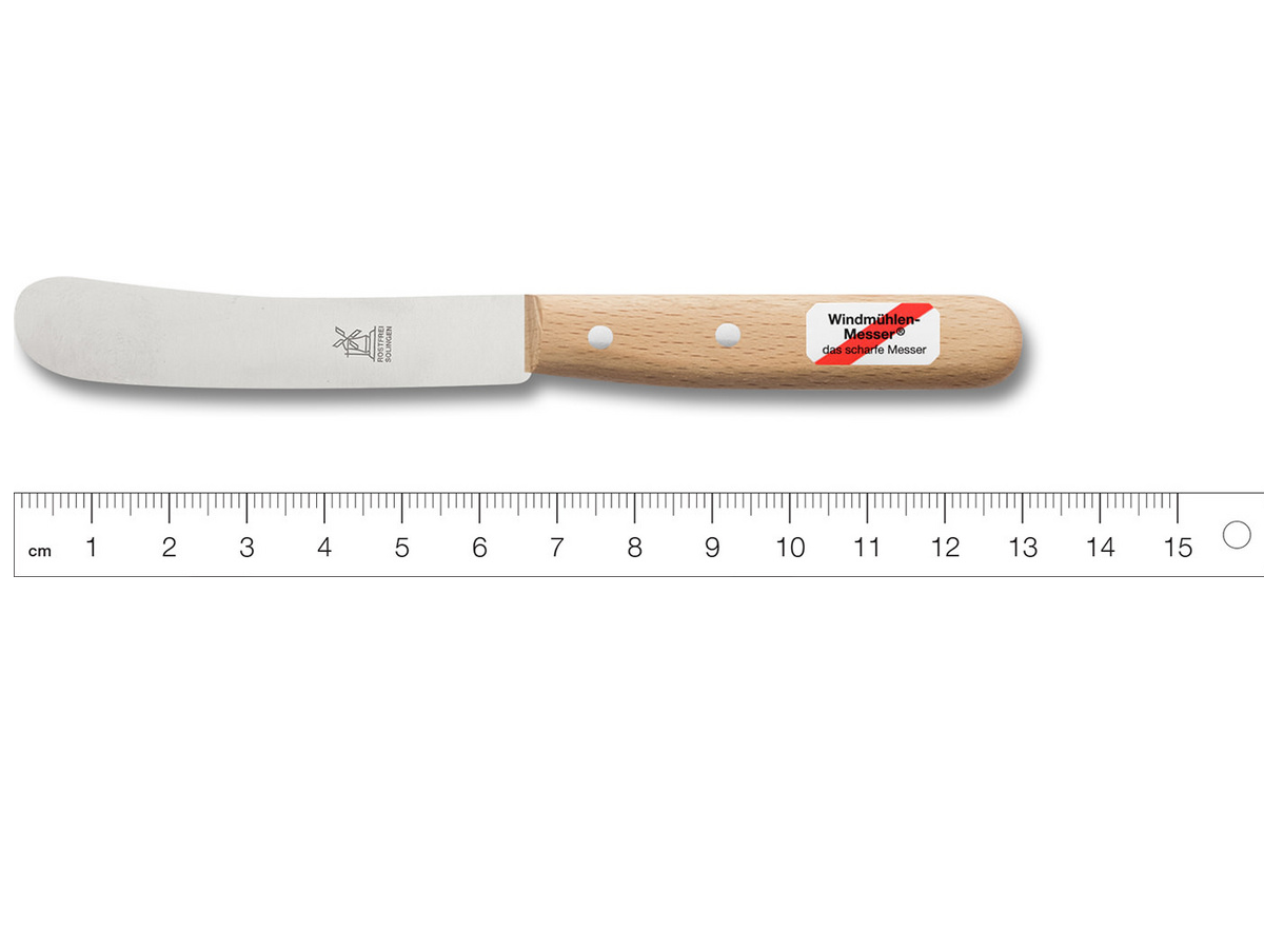 Нож для завтрака Butter Buckels Windmuehlenmesser, 70 мм (бук)