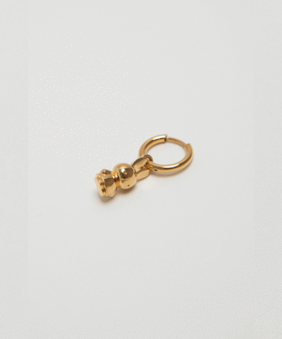 Моносерьга MIFFY METAL MINI SING HOOP