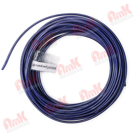 BH16TpurpureB Шланг армированный AN03 7,2мм (прозрачный сине фиолетовый Yamaha) Цена за м. Accossato