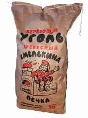 Уголь березовый 3 кг.