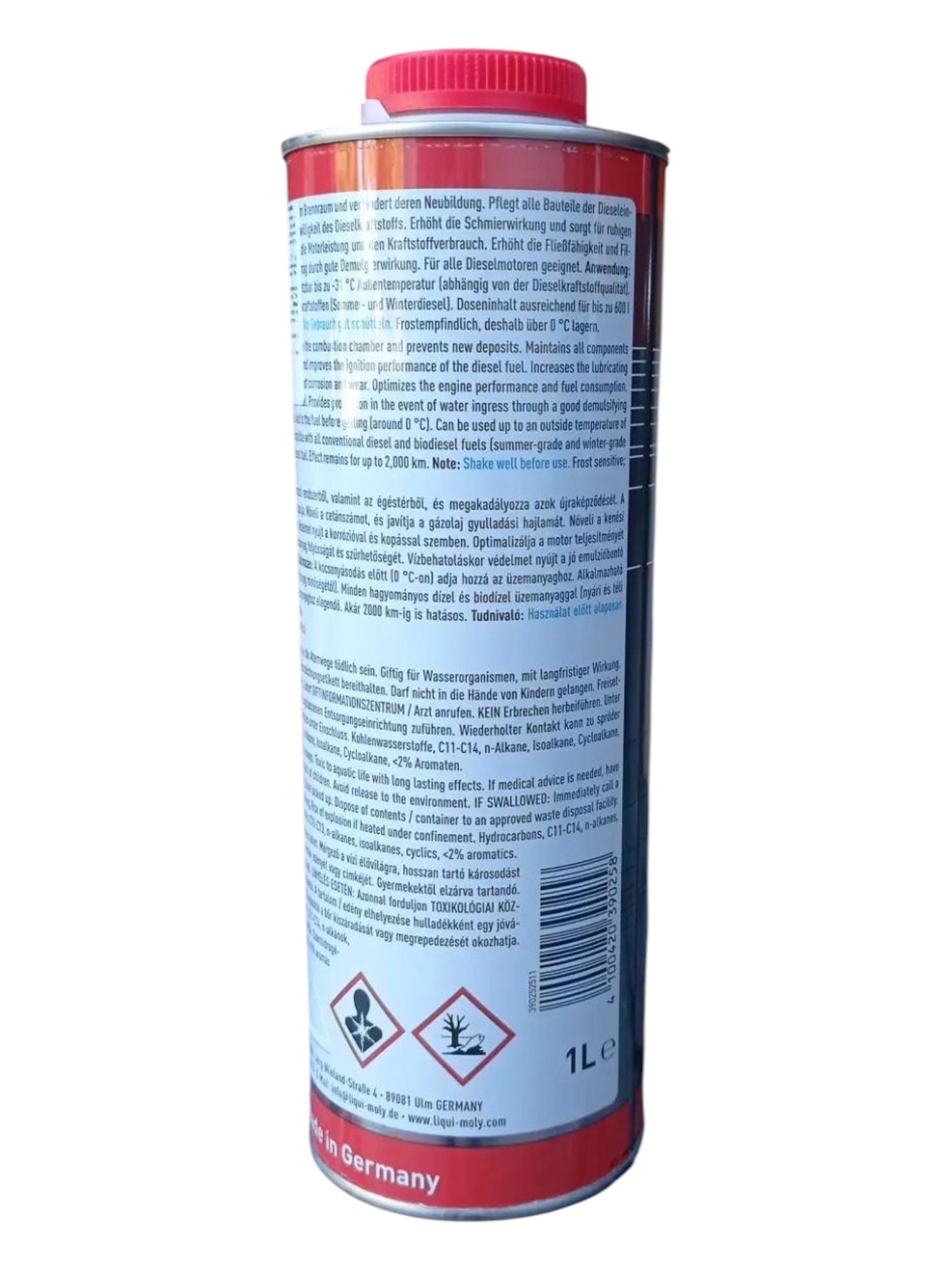 Присадка дизельная LIQUI MOLY Multifunktionsadditiv Diesel 1л