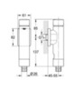 GROHE Rondo 37347000 Внешнее смывное устройство для унитаза нажимное