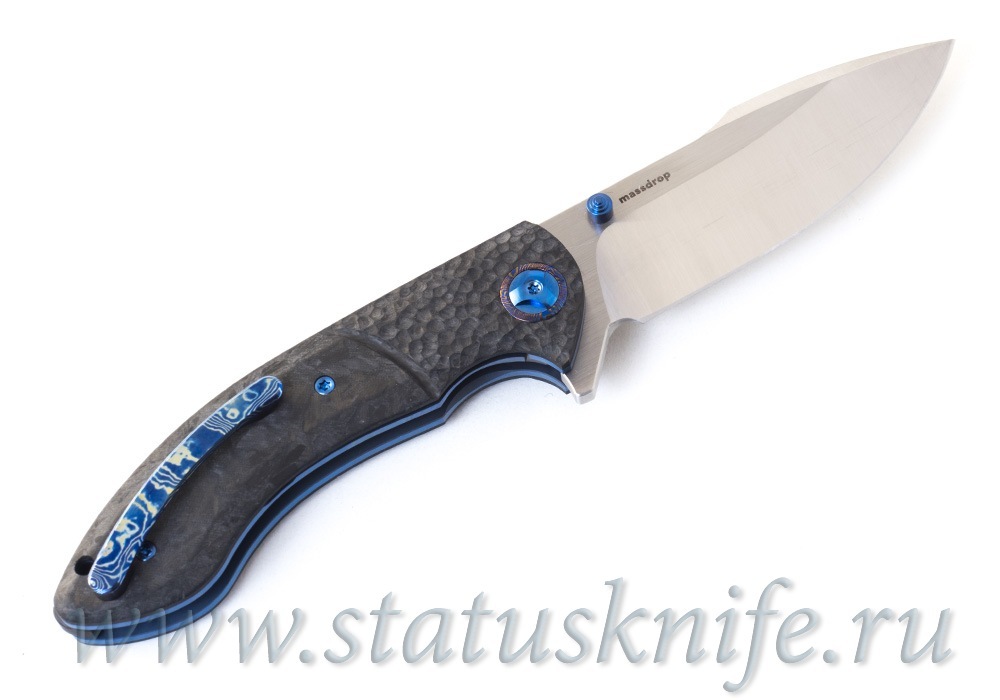 Нож Eric Ochs Orca Titanium Blue accent
