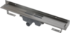 Alcaplast APZ16-750 Водоотводящий желоб с порогами для цельной решетки и фиксированным воротником к стене