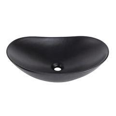 BelBagno BB1404-H301 Раковина керамическая накладная, 36x60.5, цвет: чёрный фото