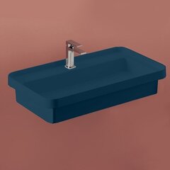 ArtCeram Fuori Scala TFL035 36 00 Раковина встраиваемая/накладная/с консолью, 80.5x45.5, цвет: чёрно-синий фото
