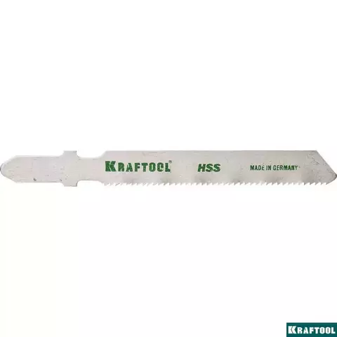 KRAFTOOL T118A, EU-хвост., по металлу HSS, шаг 1.2 мм, 50 мм, 2 шт, полотна для лобзика (159551-1.2)