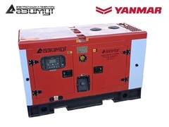 Дизельный генератор Азимут АДА-12-Т400-РКЯ2 Yanmar в кожухе с автозапуском