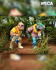Фигурка NECA TMNT: Vacation Bebop and Vacation Rockstedy 2 Pack