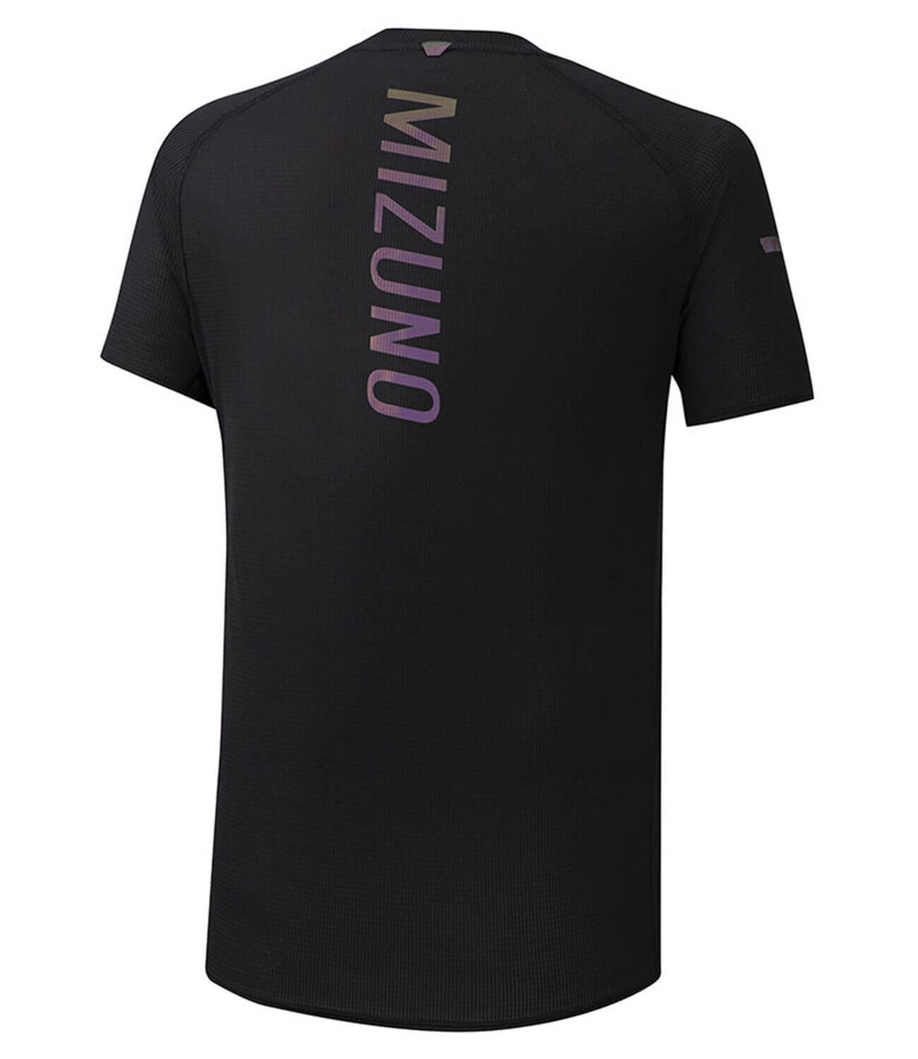 Mizuno Dryaeroflow Tee беговая футболка мужская черная - 2
