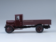 YaG-5 Yaroslavl truck plant YaAZ dark red 1:43 Nash Avtoprom