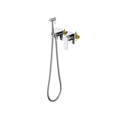 Aquatek Лира AQ1420CR Комплект для гигиенического душа встроенный, цвет: хром фото