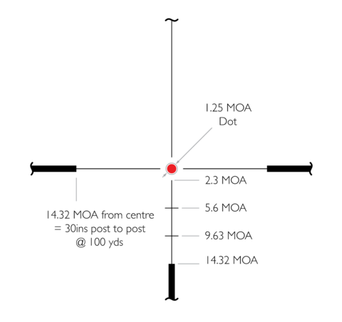 ОПТИЧЕСКИЙ ПРИЦЕЛ HAWKE ENDURANCE 30 8X56 IR (LR DOT)