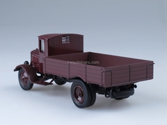 YaG-5 Yaroslavl truck plant YaAZ dark red 1:43 Nash Avtoprom