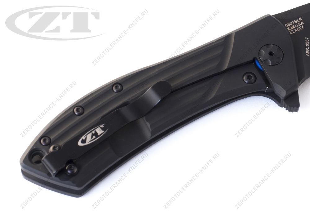 Нож Zero Tolerance 0801Blk Rexford - фотография 