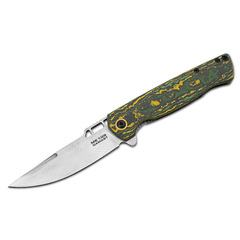 Фото Складной нож Boker ME-109 Damast, сталь дамаск, рукоять карбон/титан