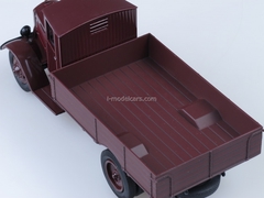 YaG-5 Yaroslavl truck plant YaAZ dark red 1:43 Nash Avtoprom