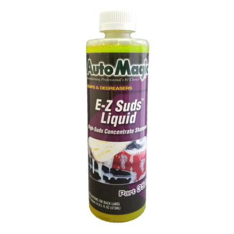 E-Z suds liquid автошампунь для ручной мойки с лимонным ароматом