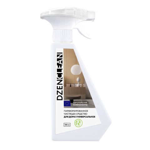 Парфюмированное чистящее средство для дома универсальное DZENCLEAN, 500 мл