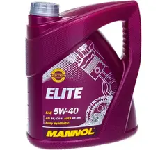 Масло Mannol Elite 5W40 SN/CH A3/B4 (4л) синтетика